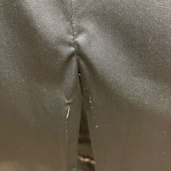 Vintage Lorraine Slip Sz L Black 100% Nylon Full Slip Dress Adjustable Strap USA - Picture 8 of 9